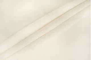 Трикотаж пике шёлковый Молочно-белый BL H002 EE11 10022659