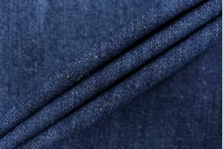 Джинса хлопковая вареная умягчённая Тёмно-синяя FRM H003 FF77 13022672