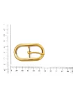 Пряжка металл золотая 55х30 мм (T-3)  15112505