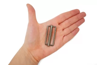 Регулятор длины ремня темный никель 20х45 мм (W-3) 15112517