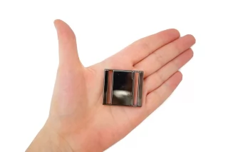 Пряжка разъемная металл темный никель 35х32 мм (W-3) 15112522