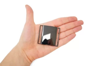 Пряжка разъемная металл темный никель 45х45 мм (W-3)  15112523