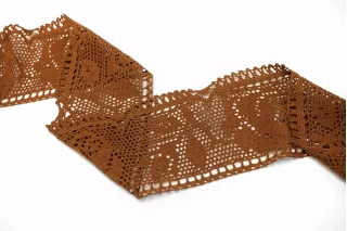 Кружево коричневое ALTA MODA  12 см ST6 25022616