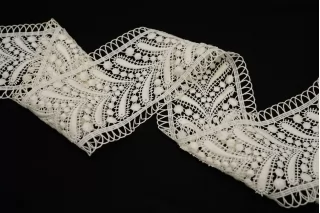 Кружево отделочное молочное 10 см KR5E 25022660