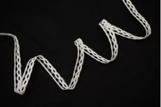 Тесьма декоративная ALTA MODA молочная 1 см KR5E 25022662