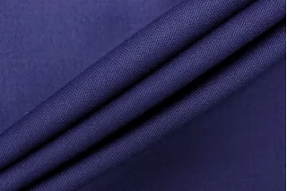 Костюмная шерсть сатиновая Синяя BNC H59/5 G70 25032608