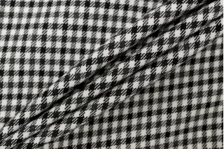 Костюмная шерсть Чёрно-молочная гусиная лапка BNC H60/2 FF20 25032611