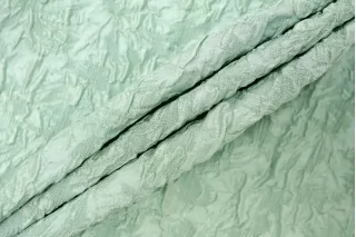 Шёлк фактурный плательно-блузочный Мятный BNC H38/1 N10 25032625