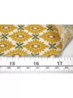 Батист хлопковый Жёлтые цветы на белом BNC H2/2 A22  25032641
