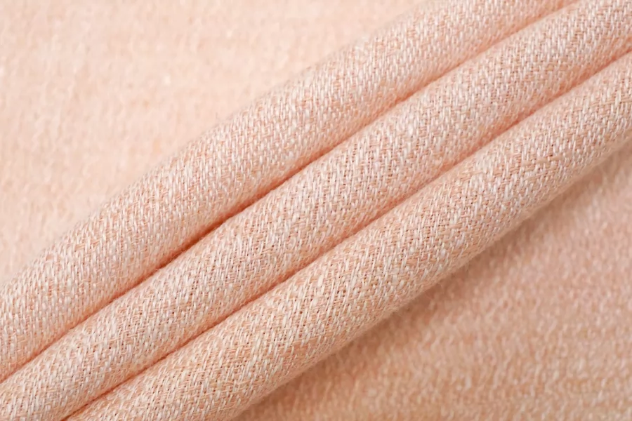 Лён костюмный умягченный Персиково-розовый BNC H15/2 F30 25032646