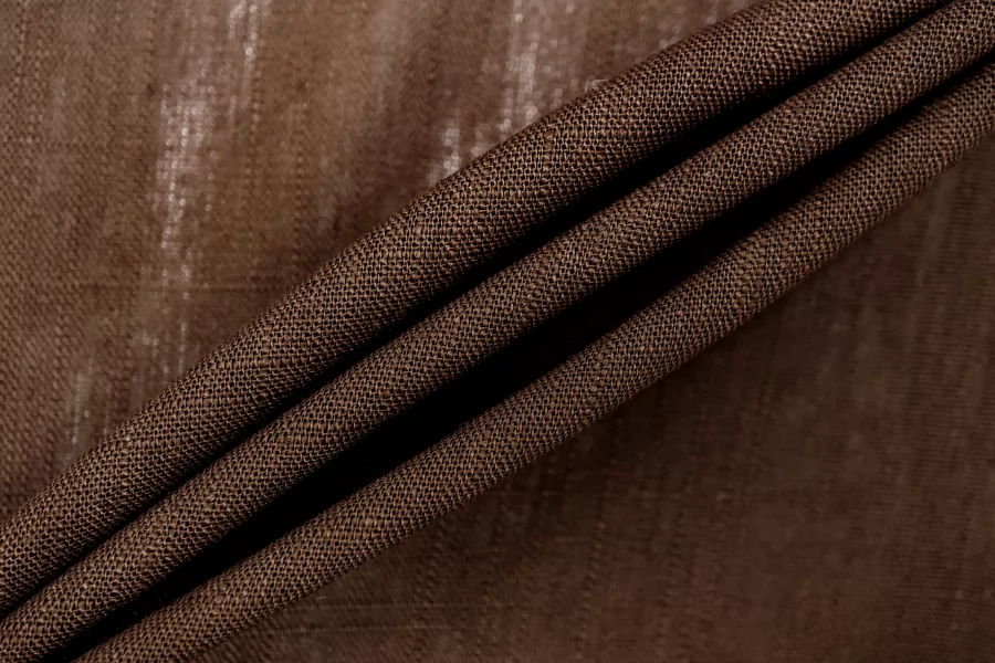 Лён с вискозой плательно-рубашечный Коричневый BNC Н15/6 F20 25032651