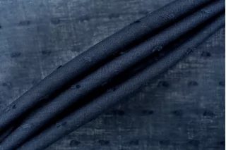 Батист хлопковый плюмети Тёмно-синий BNC H1/5 F70 25032653