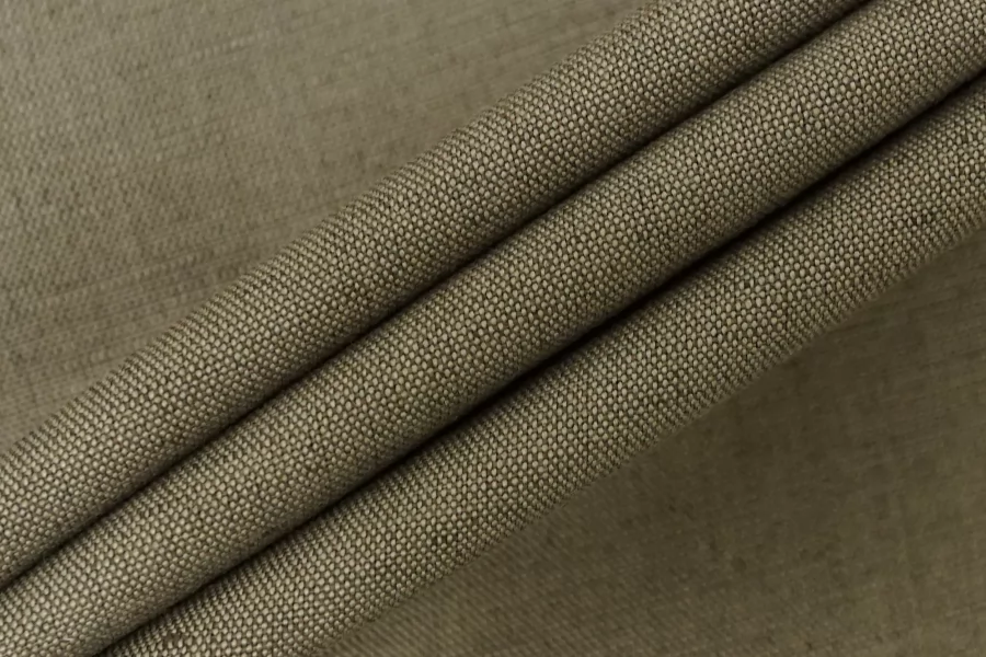 Лен с вискозой костюмно-плательный умягченный Хаки BNC H15/3 F30 25032660