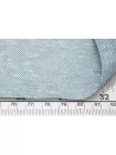 Трикотаж льняной пике Бело-голубой BNC H46/4 W30 26032613