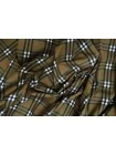 Рубашечный хлопок BURBERRY Зелёная клетка BNC H06 B60 26032618
