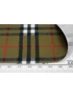 Рубашечный хлопок BURBERRY Зелёная клетка BNC H06 B60 26032618