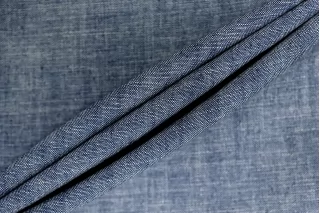 Лён костюмно-плательный Сине-белый BNC H14/1 F10 26032620