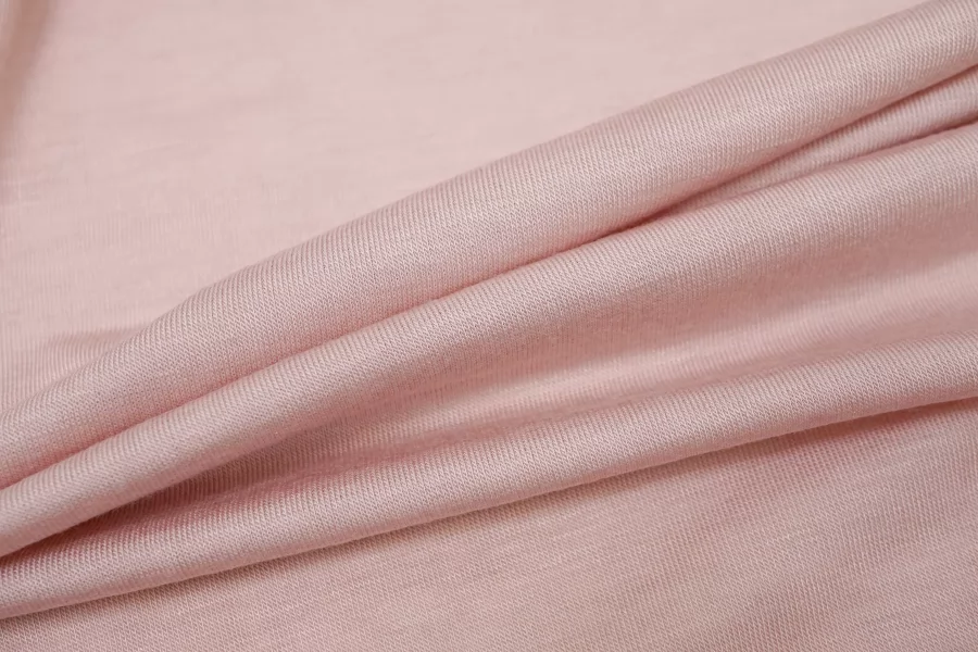 Трикотаж модал с кашемиром тонкий Brunello Cucinelli Нежно-розовый BNC H49/1 V40 26032625
