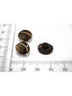 Пуговица пластиковая на ножке Коричневая 12мм  (S-3)  26112569