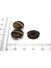 Пуговица пластиковая на ножке Коричневая 15 мм  (S-3)  26112570