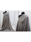 Костюмно-плательный шёлк с шерстью CERRUTI Клетка серо-коричневая BL H13/2 FF30 17082615