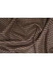 Костюмно-плательная шерсть TOLLEGNO Клетка бежево-коричневая BL H13/1 FF40 17082621