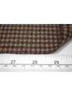 Костюмно-плательная шерсть TOLLEGNO Клетка бежево-коричневая BL H13/1 FF40 17082621
