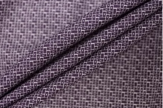 Рубашечный сатиновый хлопок CORNELIANI Абстракция бело-фиолетовая BL H9/2 A77 10022605