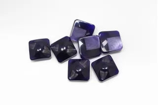 Пуговица пластиковая на ножке Фиолетовая 12 мм  ( Q-3 )  12022630