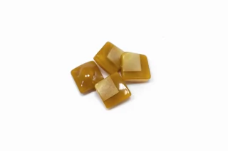 Пуговица пластиковая на ножке Горчичная 10 мм  ( Q-3 )  12022633