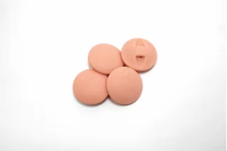 Пуговица пластиковая на ножке  Розовая 15 мм  (Q-3) 12022640