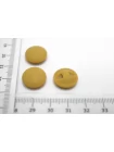 Пуговица пластиковая на ножке  Бежевая 15 мм  ( Q-3)  12022642