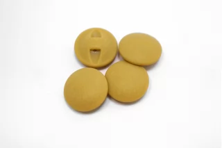 Пуговица пластиковая на ножке  Бежевая 15 мм  ( Q-3)  12022642