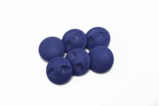 Пуговица пластиковая на ножке  Фиолетовая 15 мм  ( Q-3)  12022649