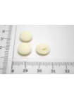 Пуговица пластиковая на ножке  Молочная  11 мм  ( Q-3)  12022661