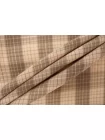 Рубашечный хлопок с вискозой Бежевая клетка FRM H6/1 B30 13022604