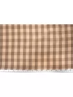 Рубашечный хлопок с вискозой Бежевая клетка FRM H6/1 B30 13022604