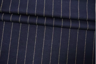 Джерси вискозный в полоску Тёмно-синий FRM H47/6 X40 13022611