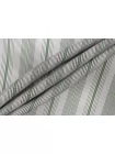 Подкладочная вискоза Чёрно-бело-зелёная полоска FRM H50/3 U11 13022612