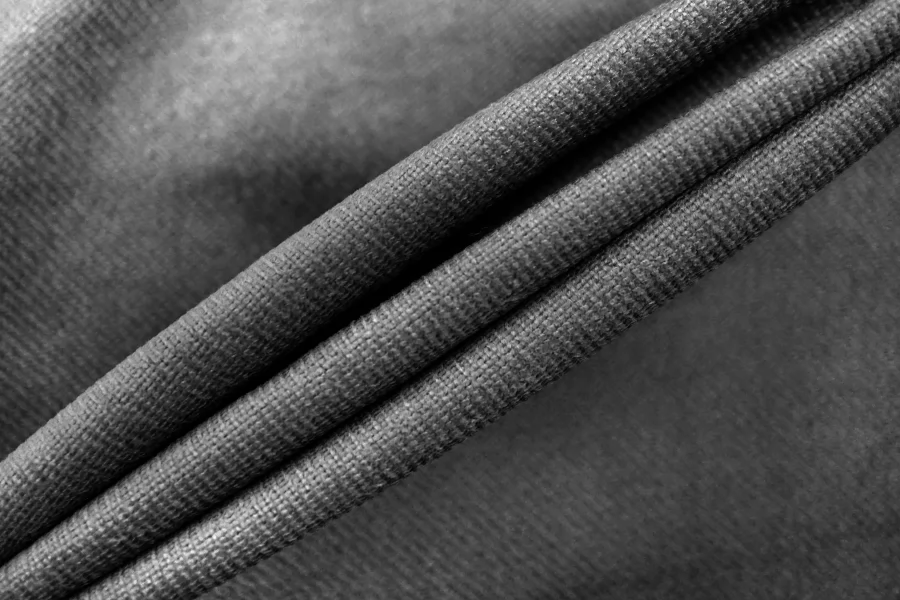 Велюр вискозный костюмно-плательный варёный Серый FRM H19/8 K30 13022615