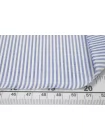 Рубашечный хлопок в полоску Бело-голубой FRM H5 G20 13022616
