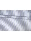 Рубашечный хлопок жаккардовый Бело-синий в полоску FRM H5 A40 13022629