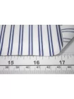 Рубашечный хлопок жаккардовый Бело-синий в полоску FRM H5 A40 13022629