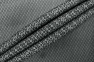 Хлопок-стрейч костюмно-плательный Серый орнамент FRM H11/1 B70 13022638