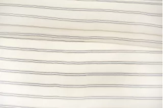 Батист хлопок с шёлком Молочный в полоску FRM H2/4 O10 13022645