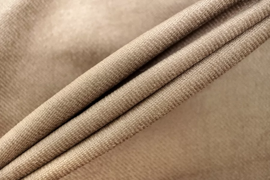 Велюр вискозный костюмно-плательный варёный Песочный FRM H19/8 K30 13022648