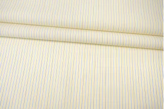 Рубашечный хлопок в полоску Бело-жёлтый FRM H5 A30 13022666