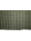 Марлевка хлопковая дабл двухслойная Серо-зелёная в клетку FRM H8 A33 13022667