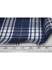Подкладочная вискоза в клетку Сине-белая FRM H50/8 U40 13022669