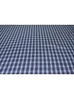 Подкладочная вискоза в клетку Сине-белая FRM H50/8 U40 13022669